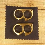 EDC Bottle Opener Knuck Brass Large Vs Xlarge