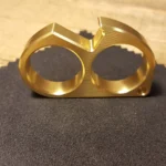 EDC Bottle Opener Knuck Brass Natural