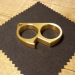 EDC Bottle Opener Knuck Brass Natural 2