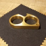 EDC Bottle Opener Knuck Brass Natural 3