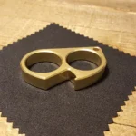 EDC Bottle Opener Knuck Brass Stonewashed 2
