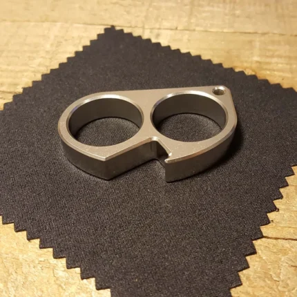 EDC Bottle Opener Knuck Stainless Steel Stonewashed 2