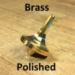 EDC Strato Faceted Brass Top Polished