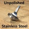 EDC Strato Faceted Stainless Steel Top Unpolished