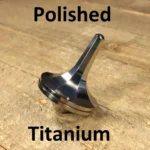EDC Strato Faceted Titanium Top Polished