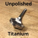 EDC Strato Faceted Titanium Top Unpolished