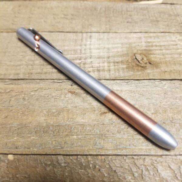 Aluminum with Copper EDC Bolt Action Pen