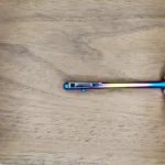 Titanium EDC Bolt Action Pen V3 Freedom Series 8 clip 1