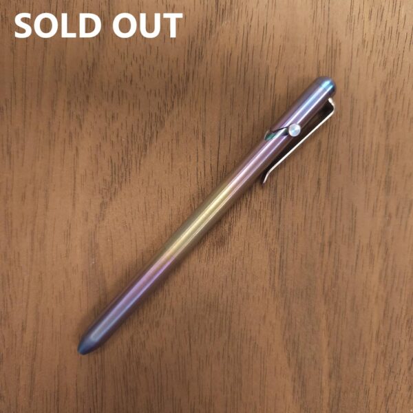 Titanium EDC Bolt Action Pen V3 Freedom Series 10 sold out