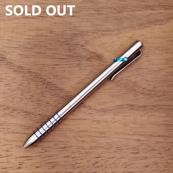 Titanium EDC Bolt Action Pen V3 Freedom Series 13 sold out