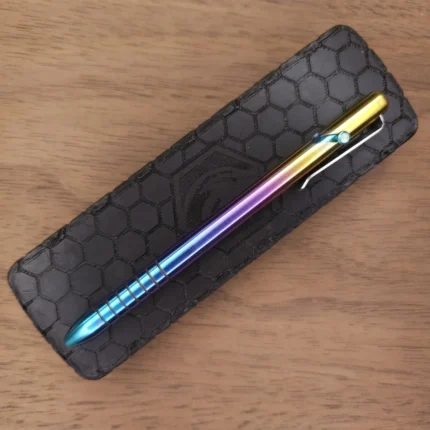 Titanium EDC Bolt Action Pen V3 Freedom Series 14 case