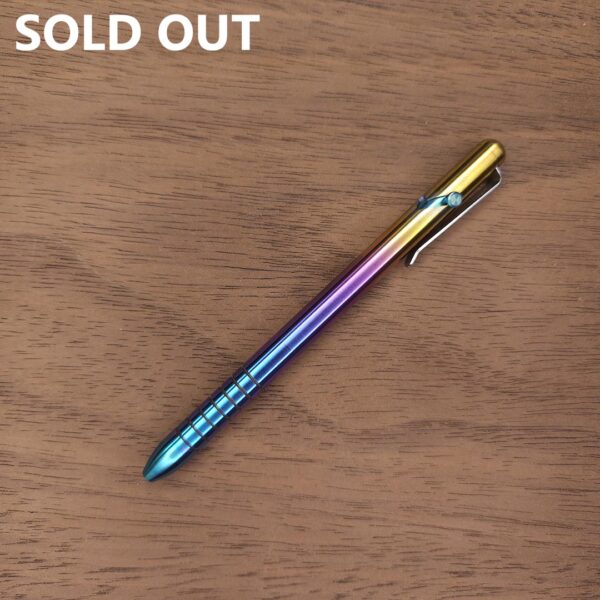 Titanium EDC Bolt Action Pen V3 Freedom Series 14 sold out