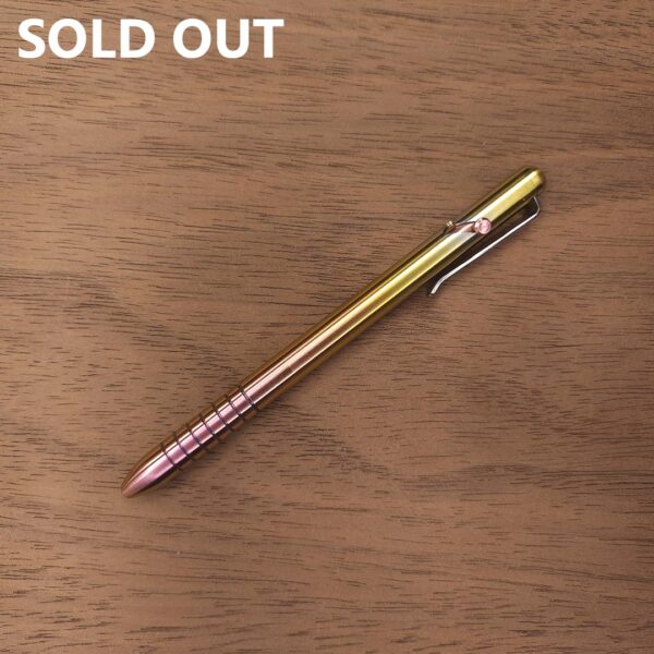 Titanium EDC Bolt Action Pen V3 Freedom Series 17 sold out