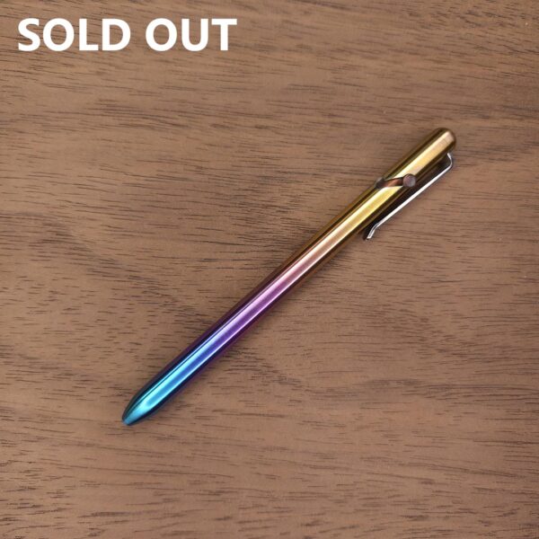 Titanium EDC Bolt Action Pen V3 Freedom Series not up to spec 4 sold out