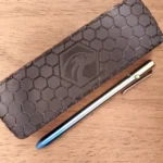 Titanium EDC Bolt Action Pen V3 Freedom Series 18 case