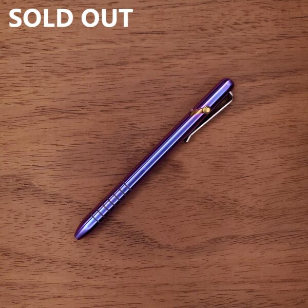 Titanium EDC Bolt Action Pen V3 Freedom Series 21 sold out 2