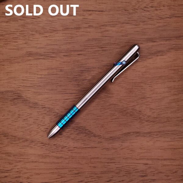 Titanium EDC Bolt Action Pen V3 Freedom Series 22 sold out