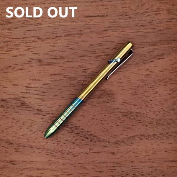 Titanium EDC Bolt Action Pen V3 Freedom Series 24 sold out