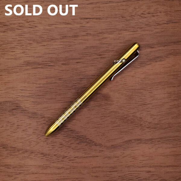 Titanium EDC Bolt Action Pen V3 Freedom Series 27 sold out