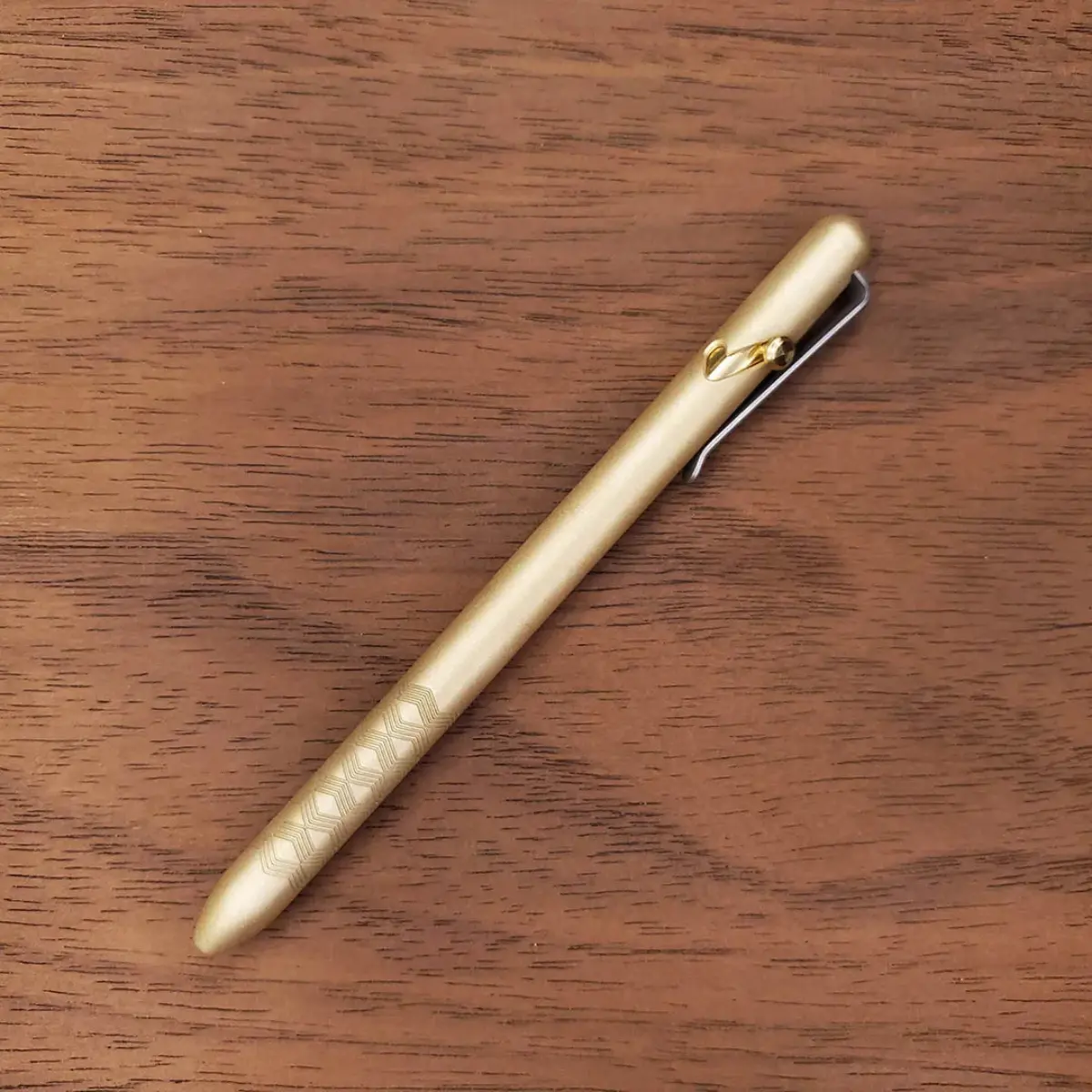 Brass-EDC-Bolt-Action-Pen-V4 Brass EDC Bolt Action Pen V4 - Image 1