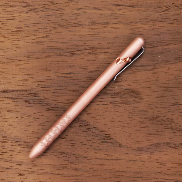 Copper EDC Bolt Action Pen V4