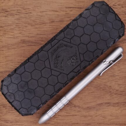 Stainless Steel EDC Bolt Action Pen V4 Frag case