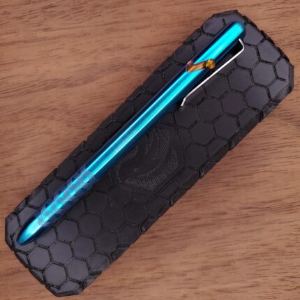 Titanium EDC Bolt Action Pen V3 Freedom Series 33 case