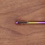 Titanium EDC Bolt Action Pen V3 Freedom Series 34 clip