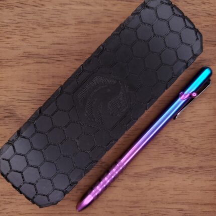 Titanium EDC Bolt Action Pen V3 Freedom Series 41 case